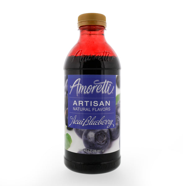 Natural Acai Blueberry Artisan Flavor — Amoretti