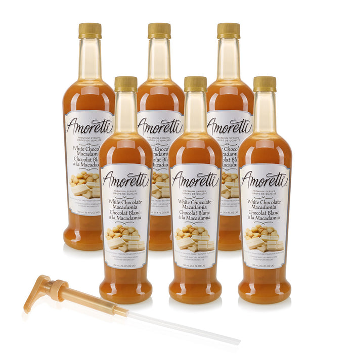 Premium White Chocolate Macadamia Syrup