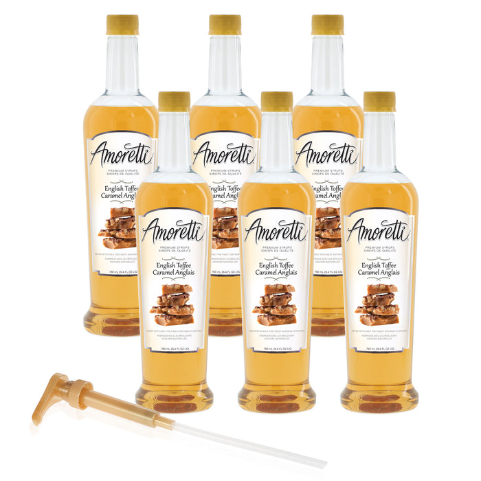 Premium English Toffee Syrup