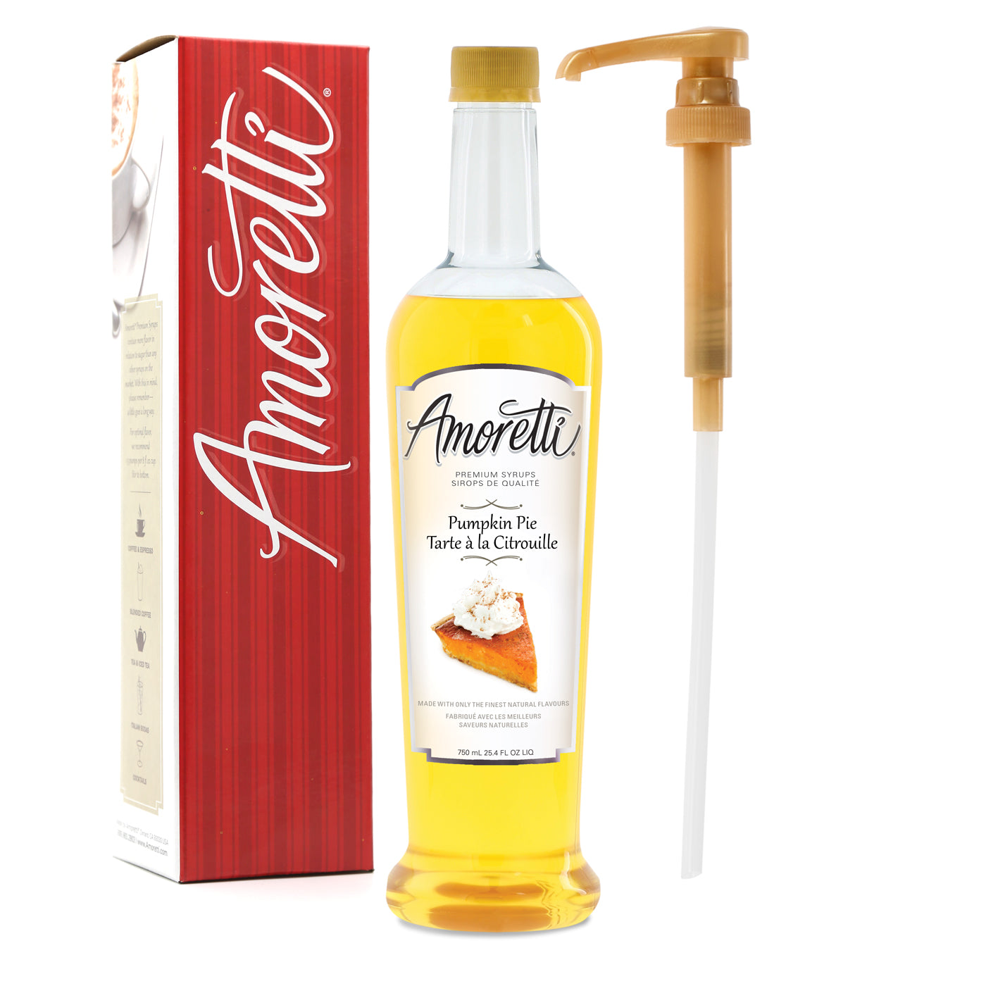 Premium Pumpkin Pie Syrup — Amoretti