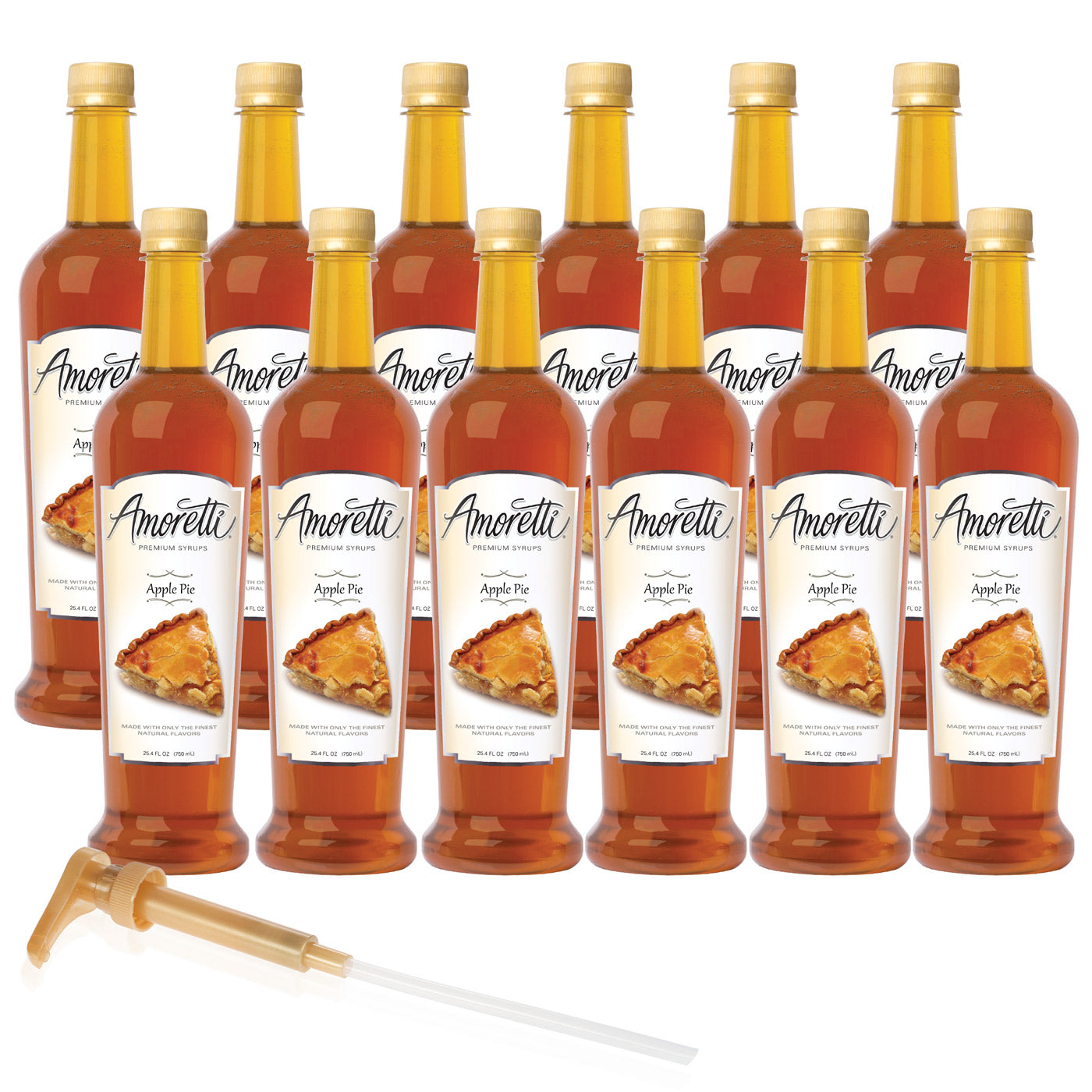 Apple - AMORE Premium Apple Pie Syrup — Amoretti