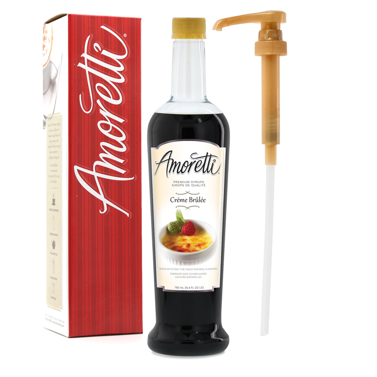 Premium Creme Brulee Syrup Amoretti