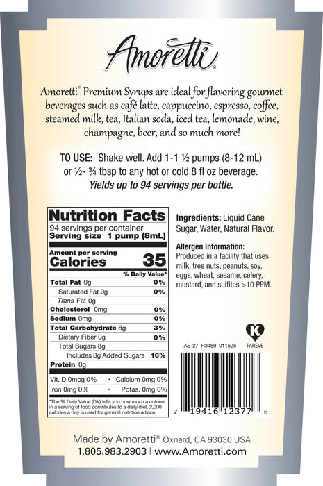 Premium Mojito Syrup