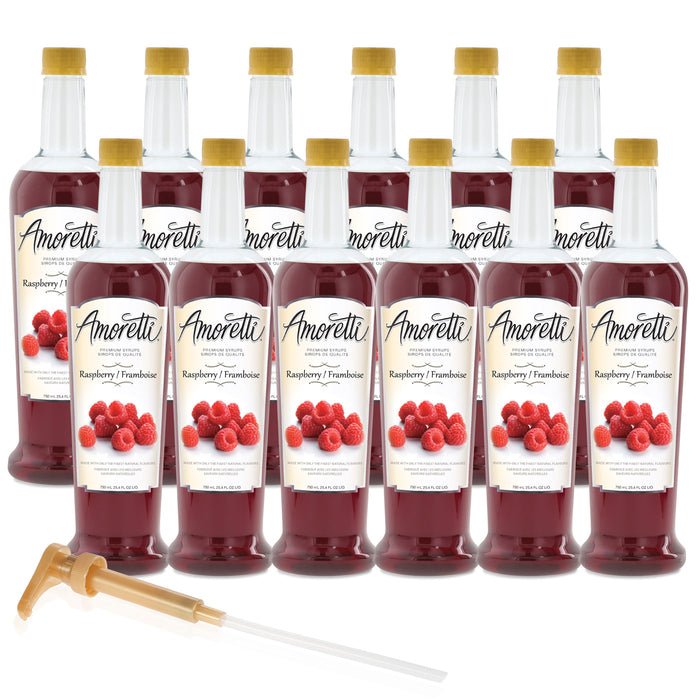 Premium Raspberry Syrup — Amoretti