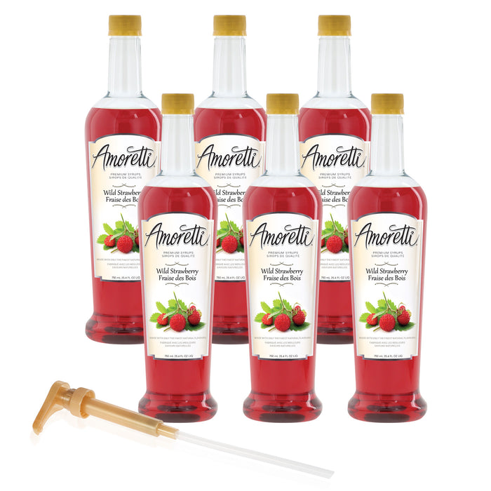 Premium Wild Strawberry Syrup