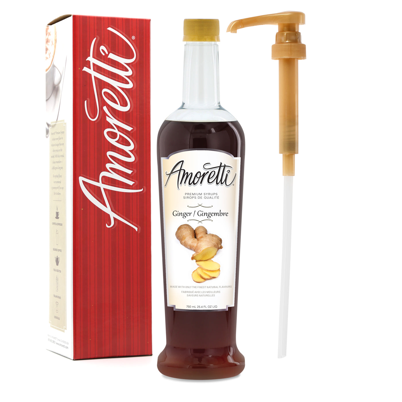 Premium Ginger Syrup — Amoretti