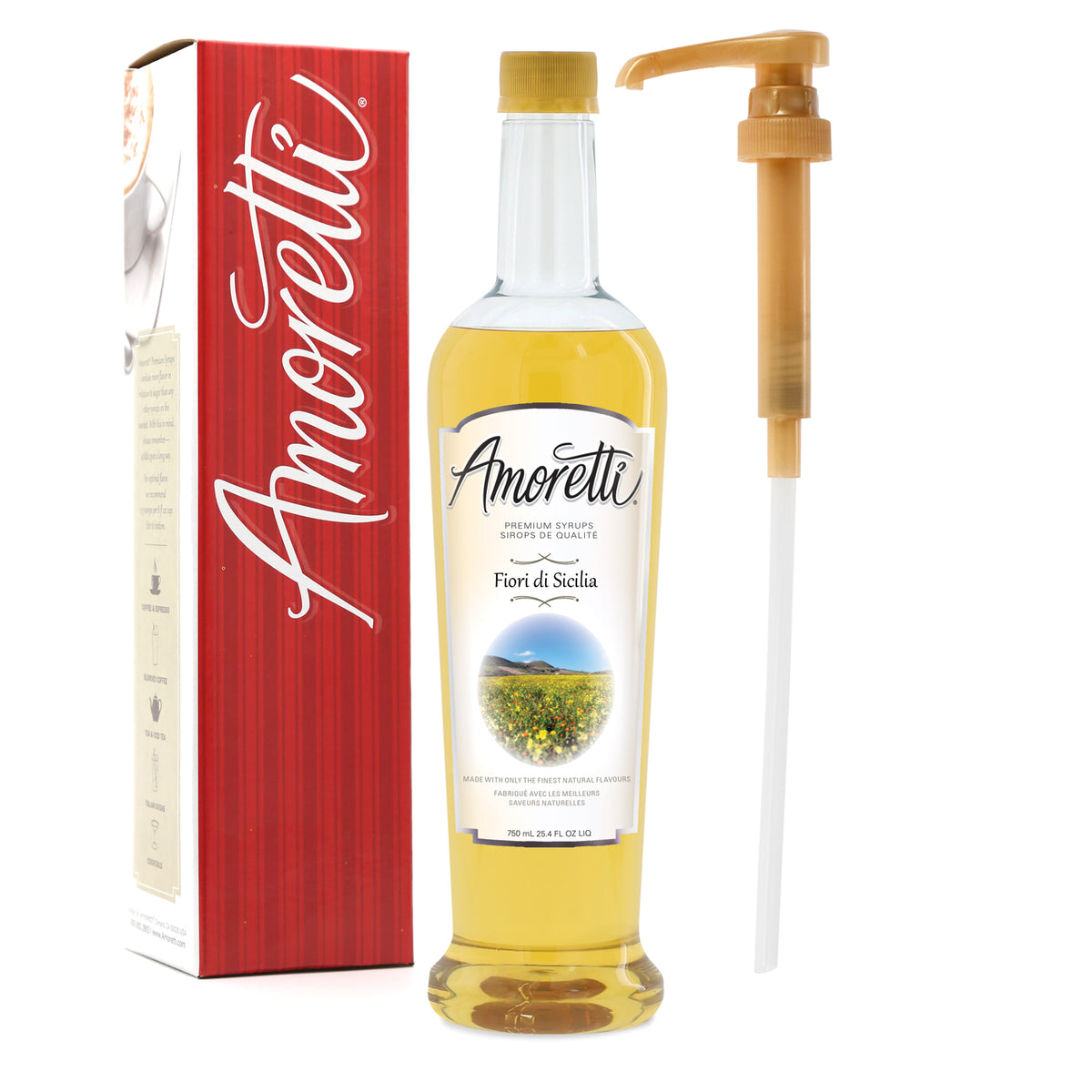 Premium Fiori Di Sicilia Syrup — Amoretti