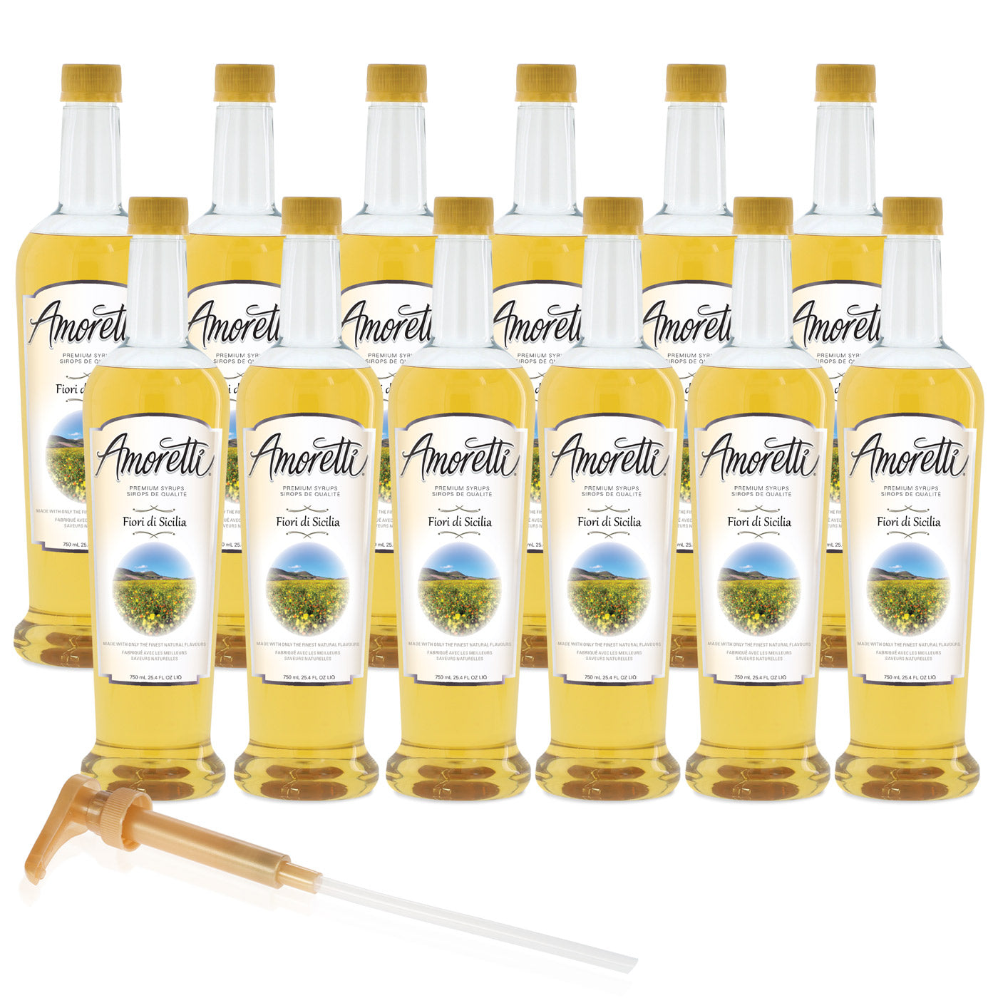 Premium Fiori Di Sicilia Syrup — Amoretti