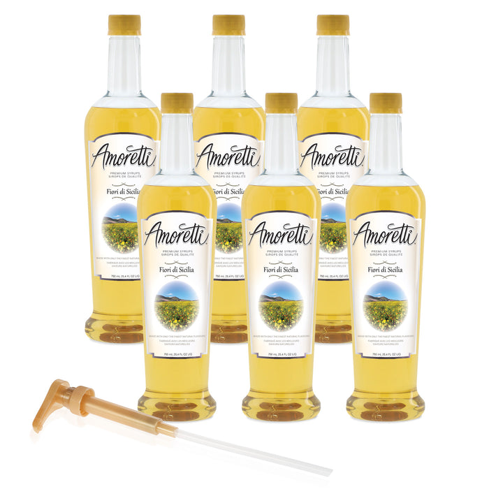 Premium Fiori Di Sicilia Syrup
