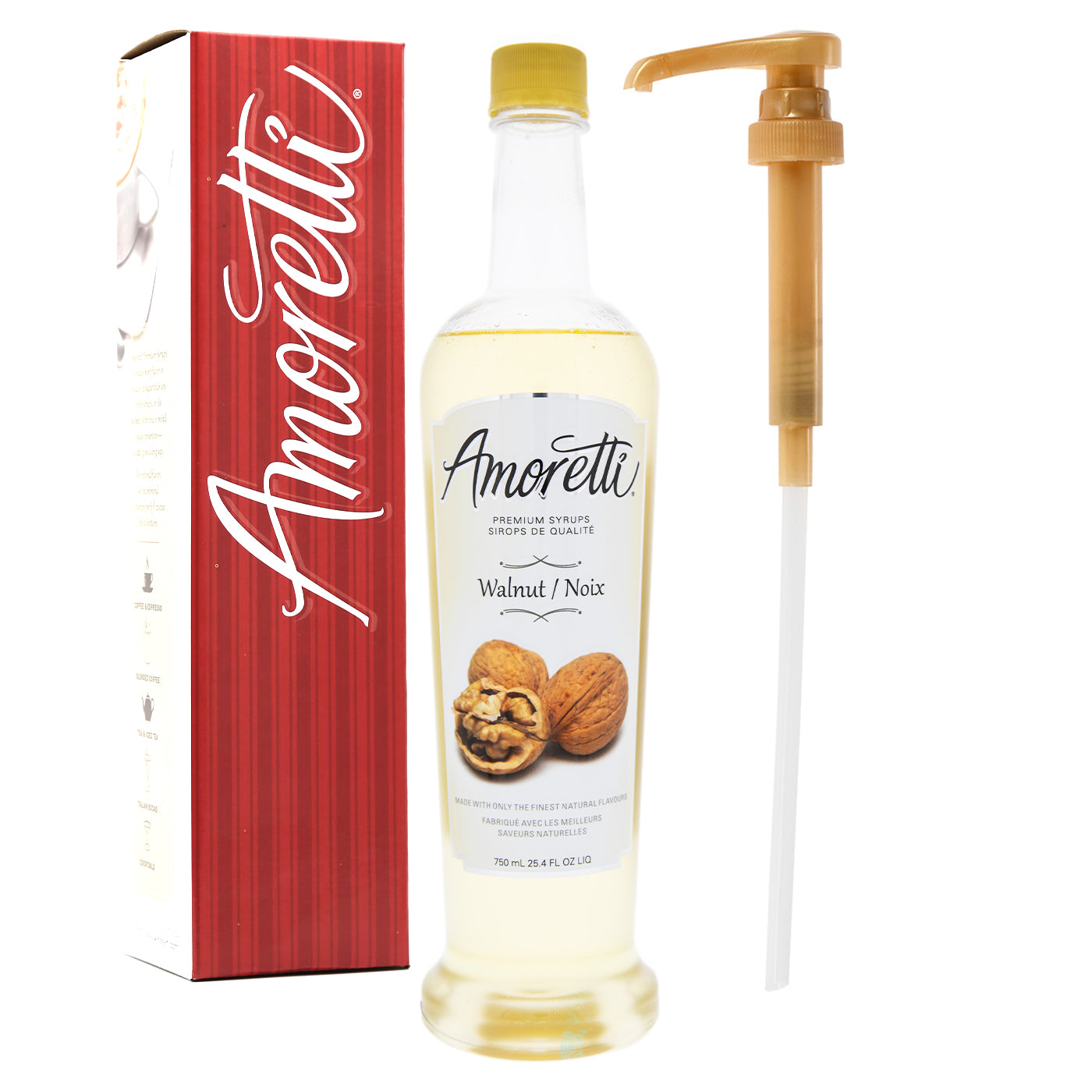 Premium Walnut Syrup — Amoretti