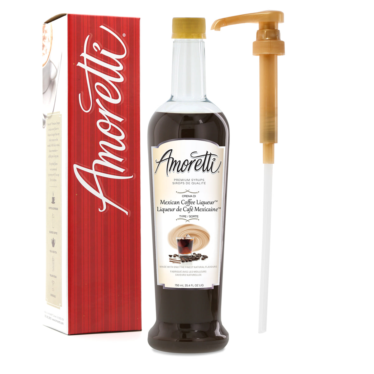Crema Di Mexican Coffee Liqueur™ Type Syrup — Amoretti
