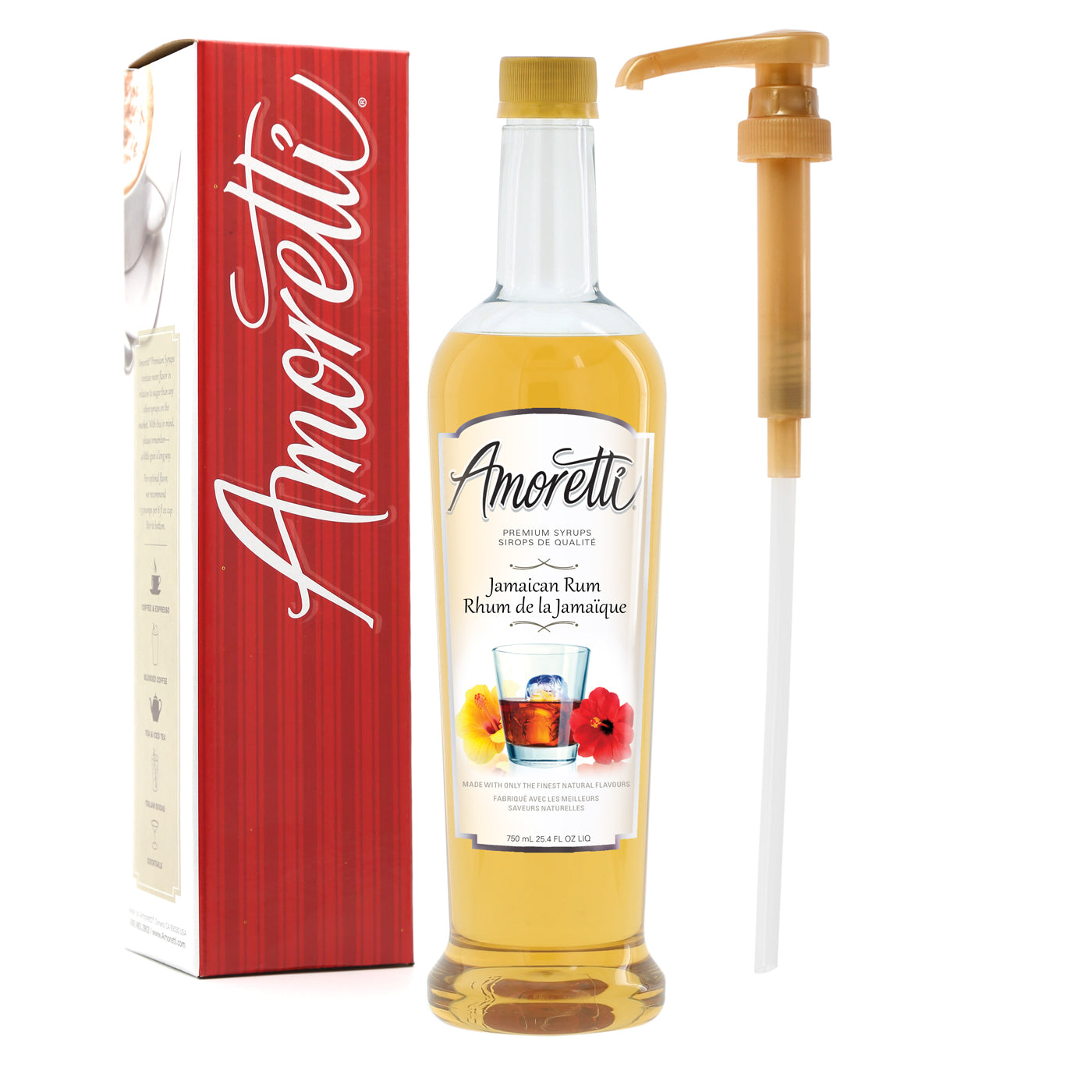 Premium Jamaican Rum Syrup — Amoretti