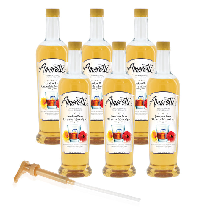 Premium Jamaican Rum Syrup