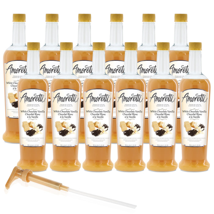 Premium White Chocolate Vanilla Syrup