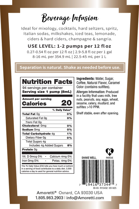 Espresso Coffee Beverage Infusion