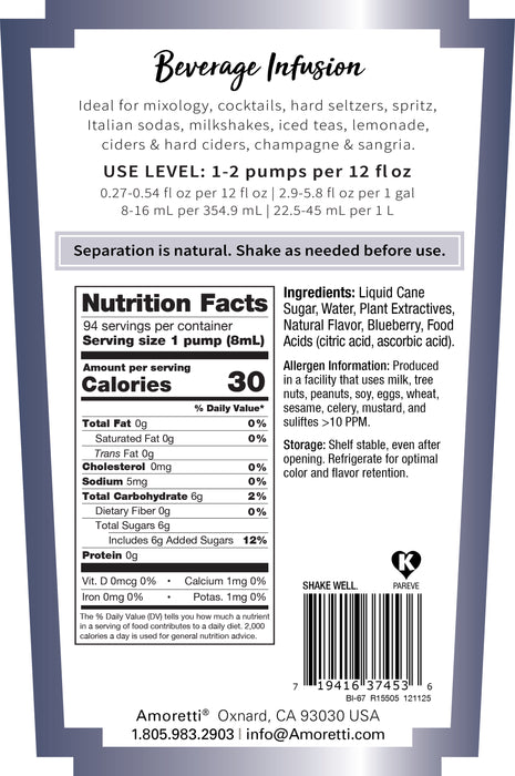Wild Huckleberry Beverage Infusion