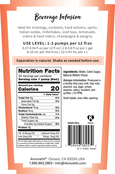 "Aper" Bitters Beverage Infusion