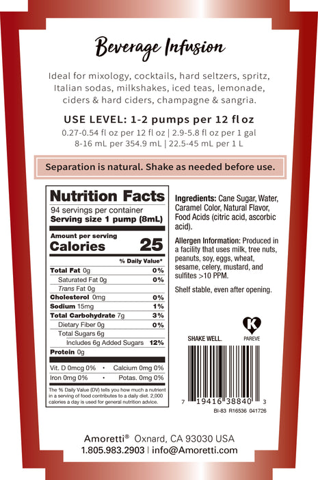 Dr. Sarsaparilla Beverage Infusion