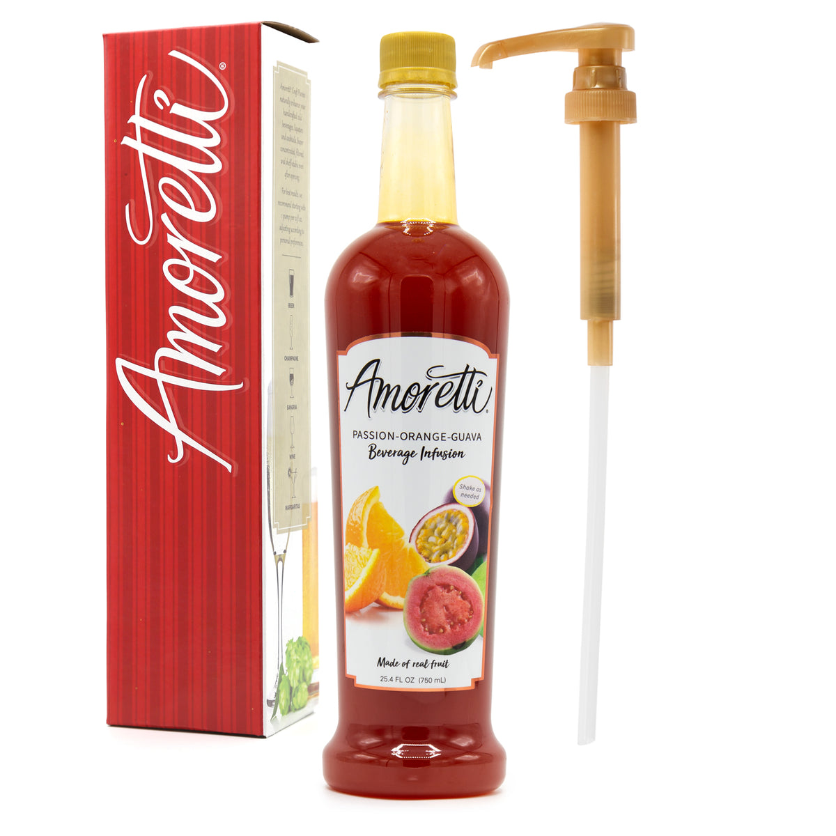 Passion Orange Guava Beverage Infusion Amoretti
