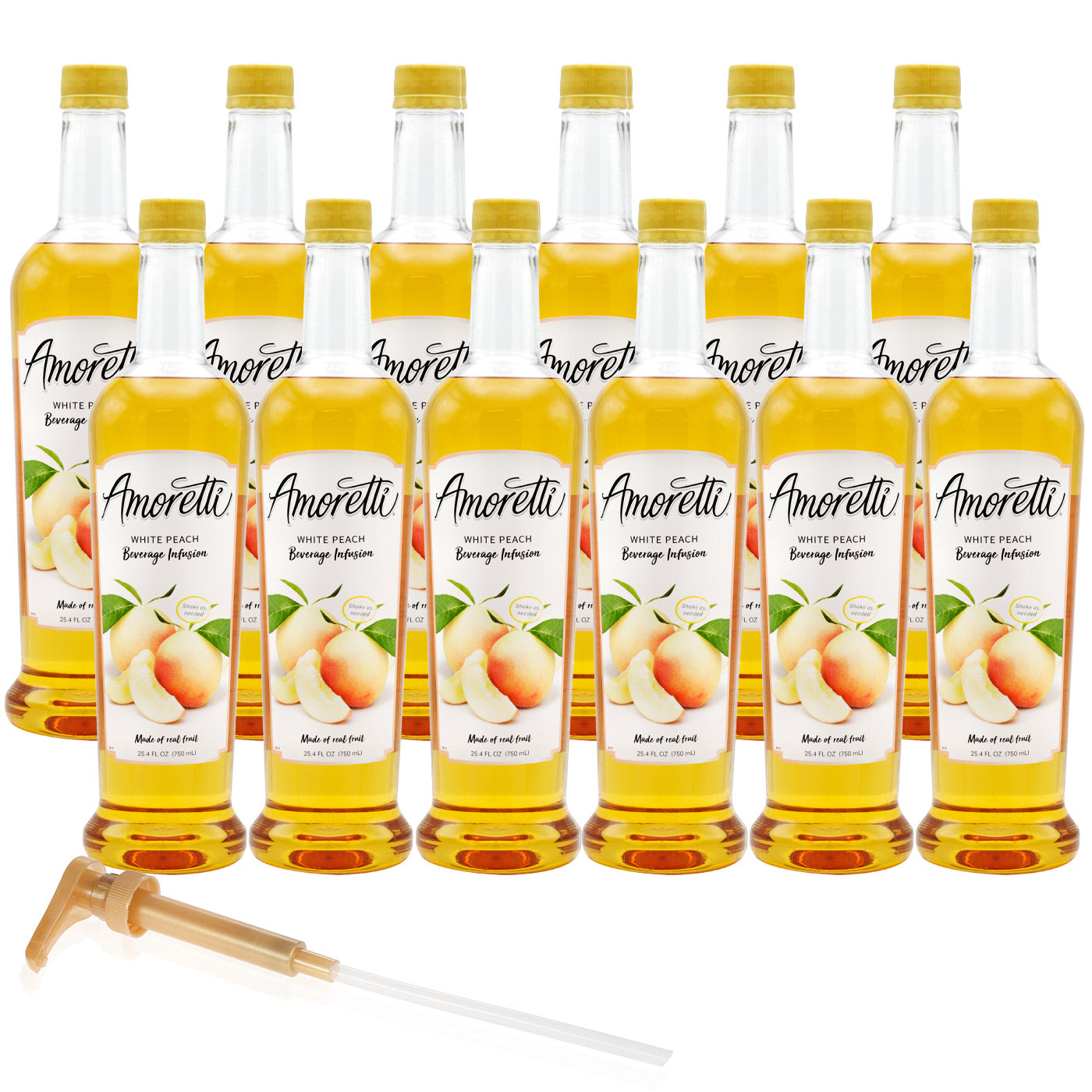 White Peach Beverage Infusion — Amoretti