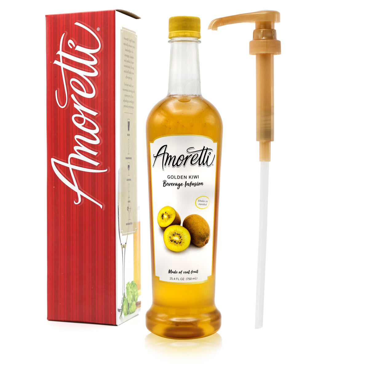 Golden Kiwi Beverage Infusion — Amoretti