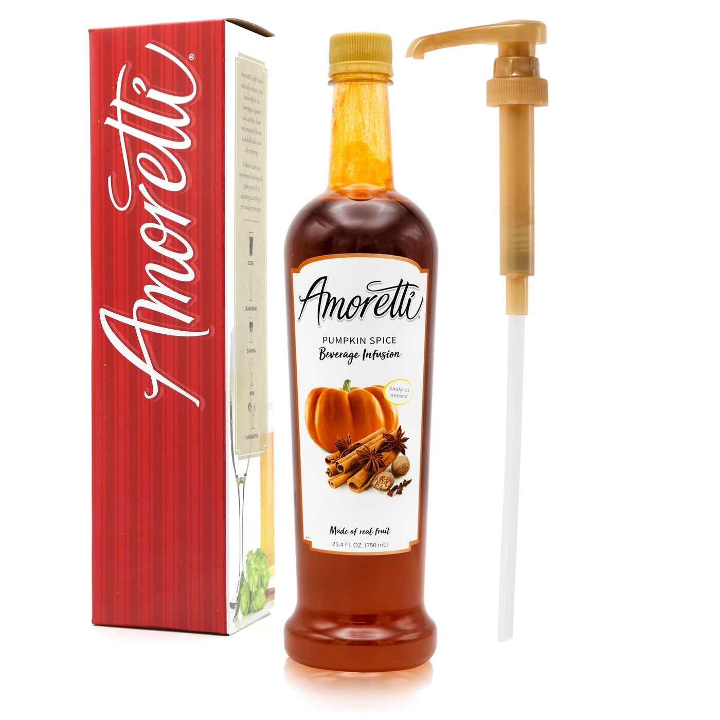 Pumpkin Spice Beverage Infusion — Amoretti