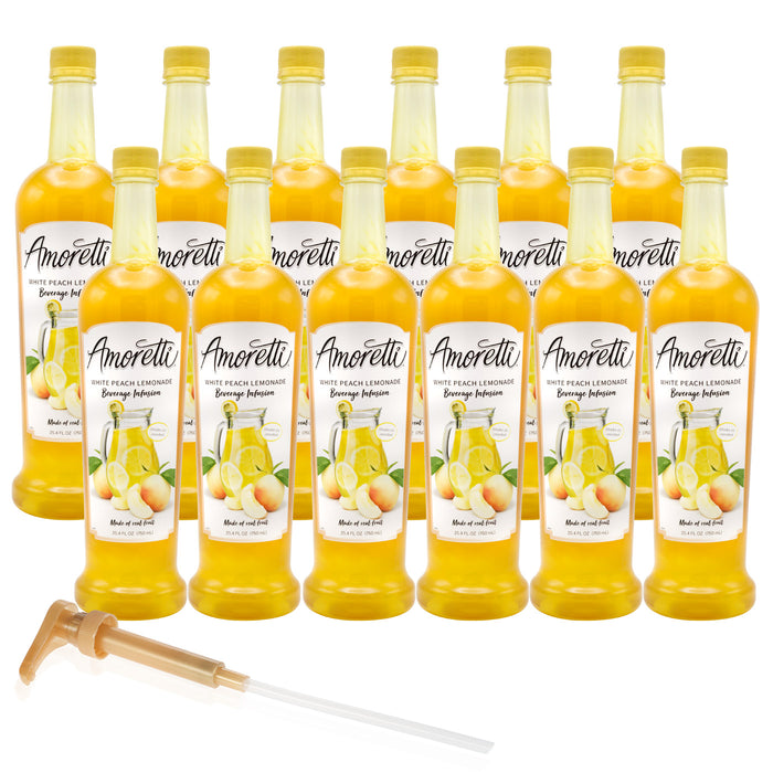 White Peach Lemonade Beverage Infusion