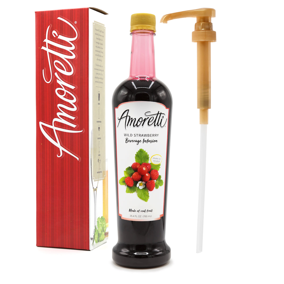 Wild Strawberry Beverage Infusion — Amoretti