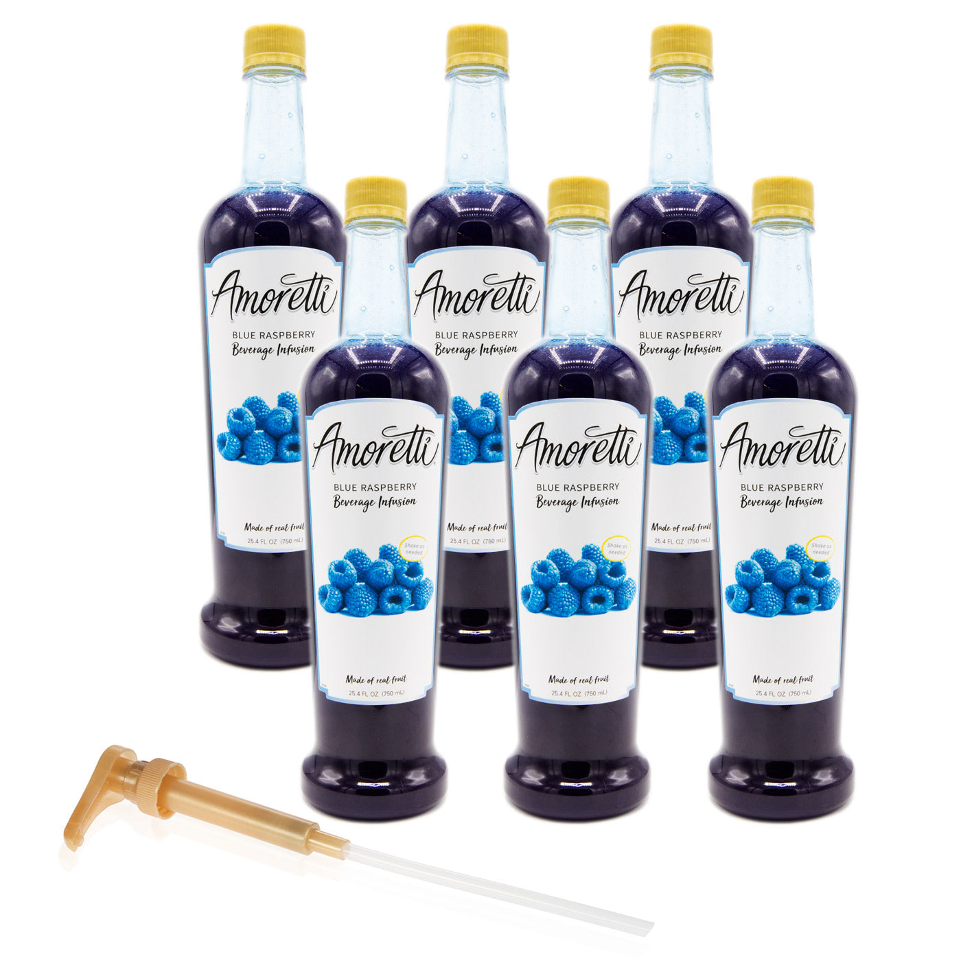 Blue Raspberry Beverage Infusion — Amoretti