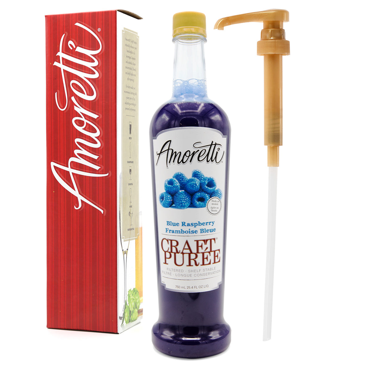 Blue Raspberry Puree Blue Raspberry Craft Puree® — Amoretti