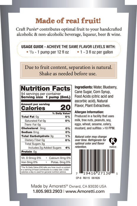 Blueberry Craft Puree®