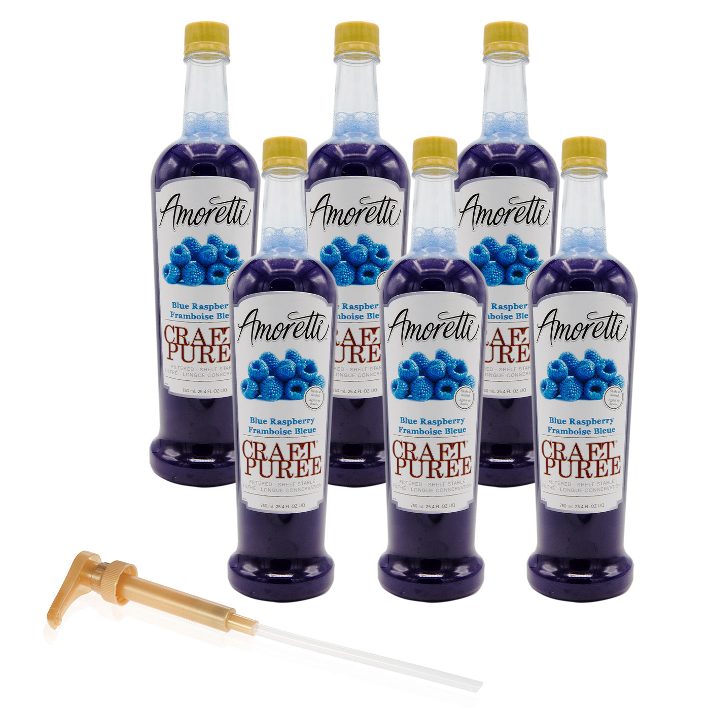 Blue Raspberry Puree Blue Raspberry Craft Puree® — Amoretti