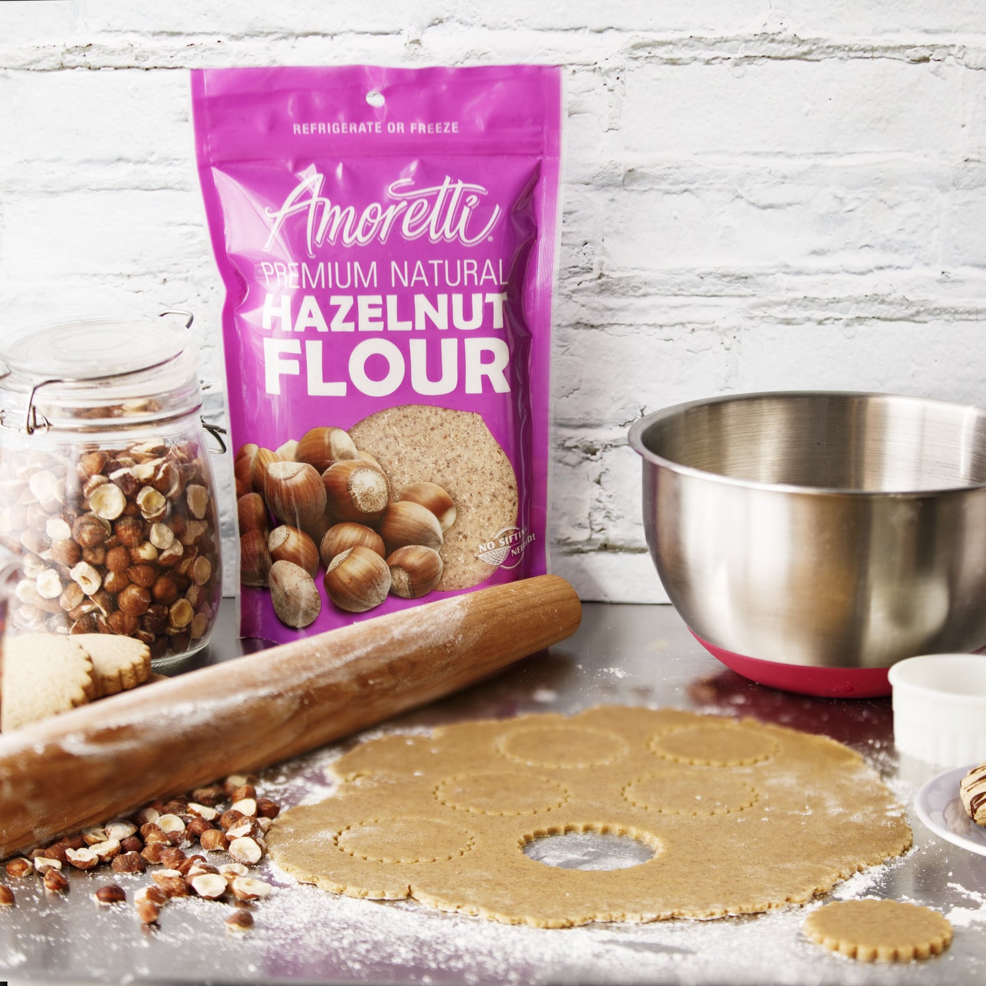 Natural Hazelnut Flour — Amoretti
