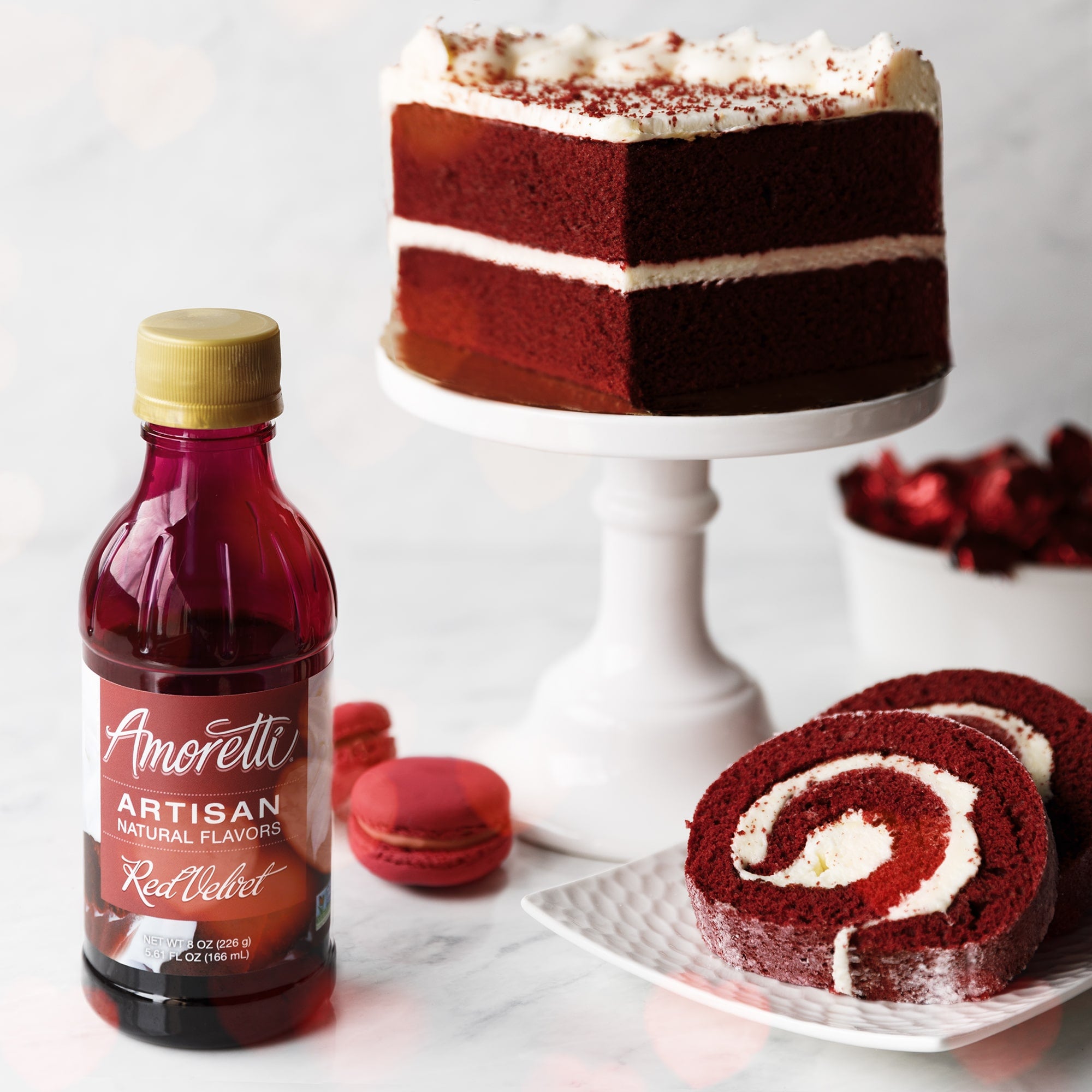 Red Velvet Cake Emulsion | Water Based Bakery Flavor