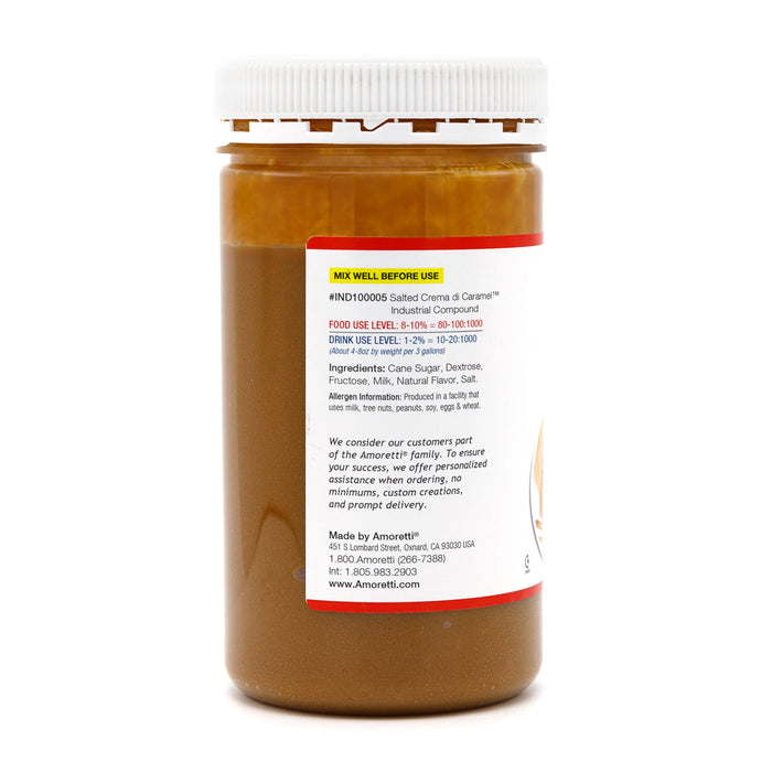 Salted Crema di Caramel Industrial Compound