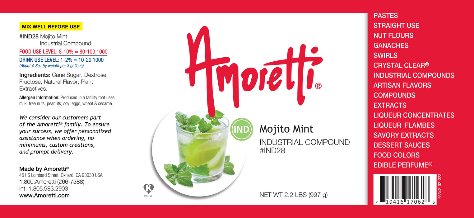 Mojito Mint Industrial Compound (just mint, no lime)