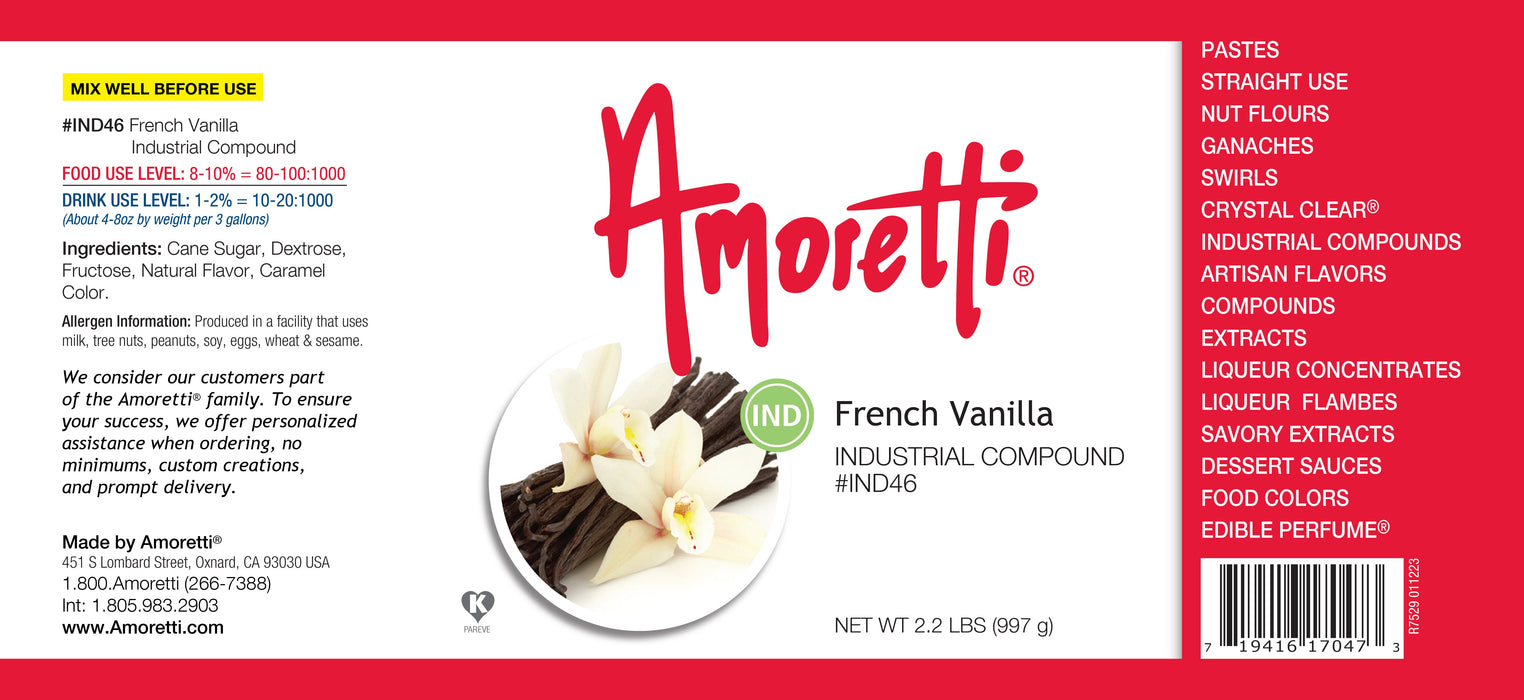 French Vanilla Industrial Compound