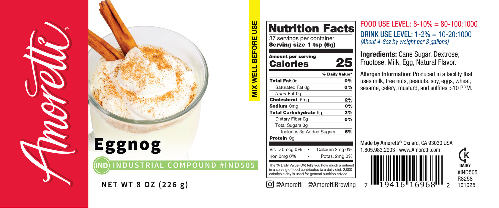 Eggnog Industrial Compound