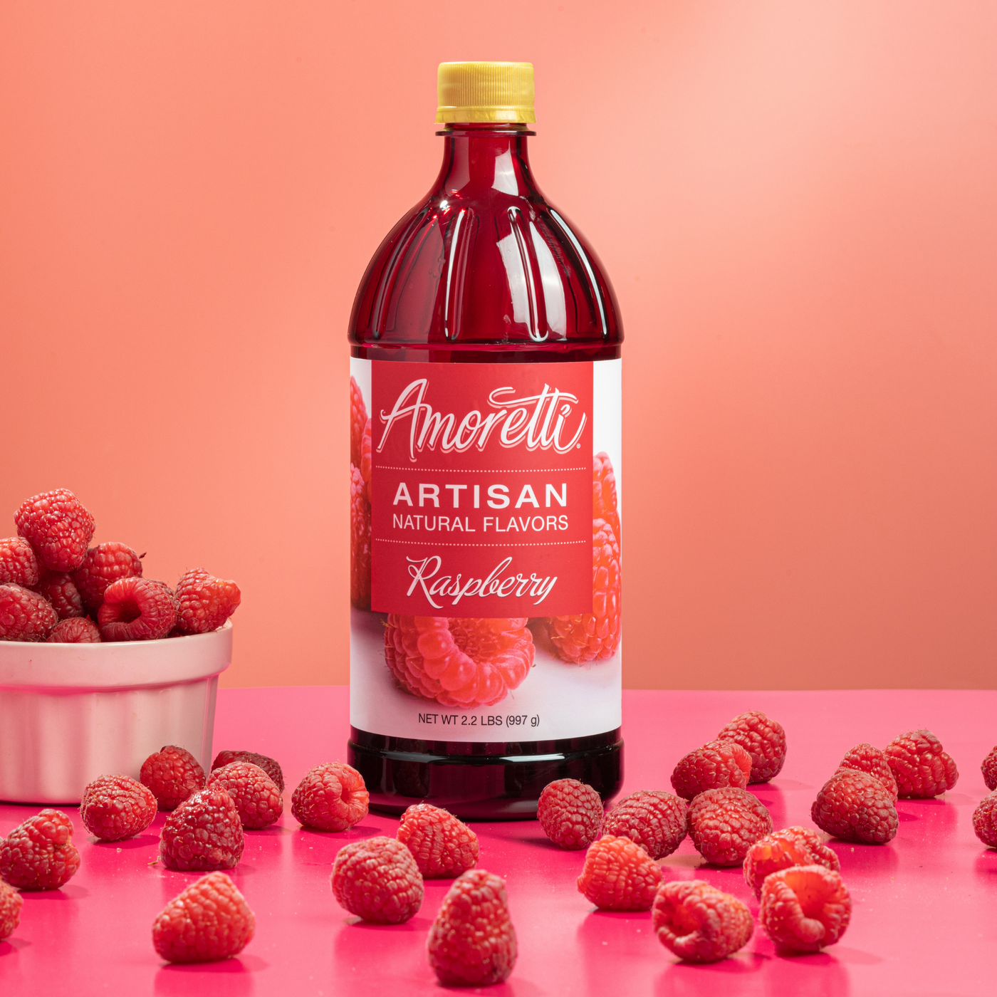 Natural Raspberry Artisan Flavor — Amoretti