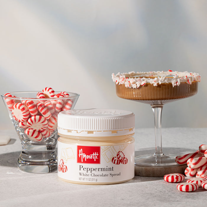 Peppermint White Chocolate Spread