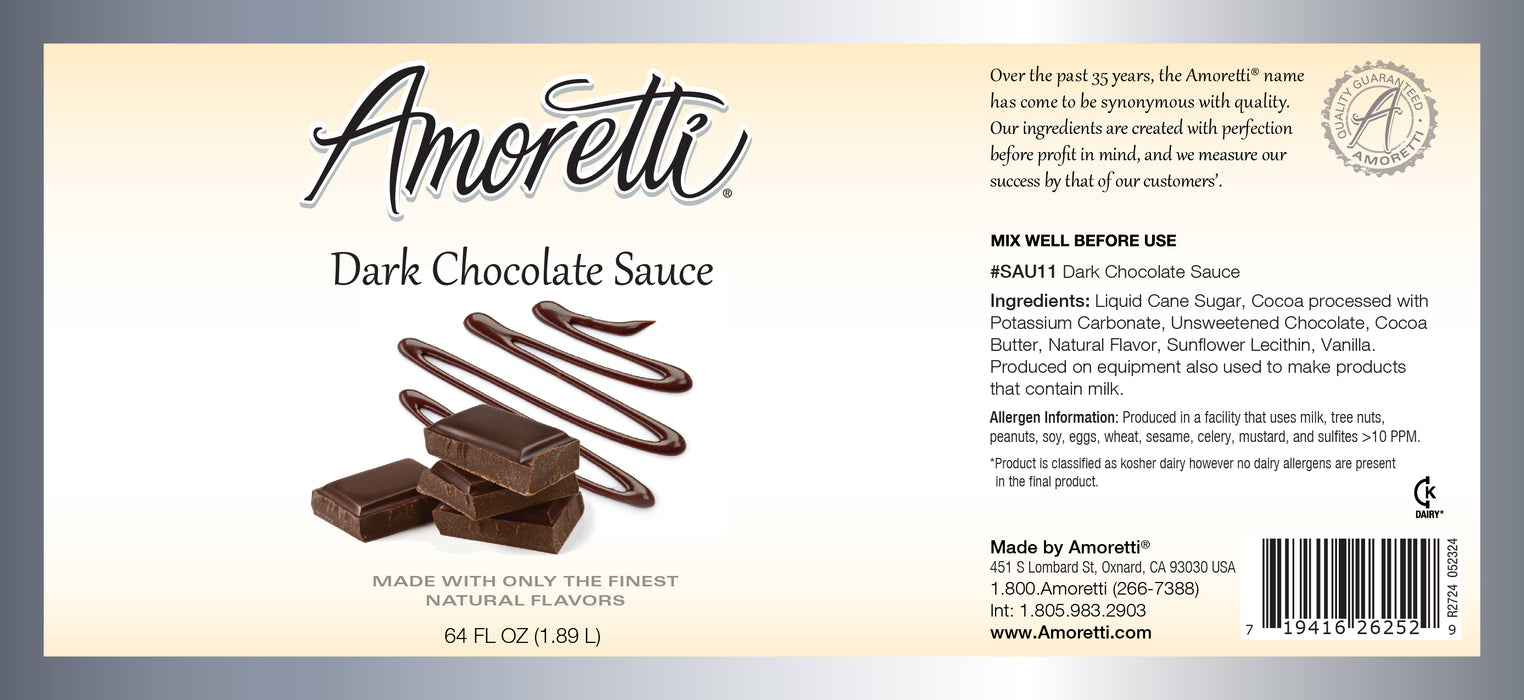 Dark Chocolate Sauce