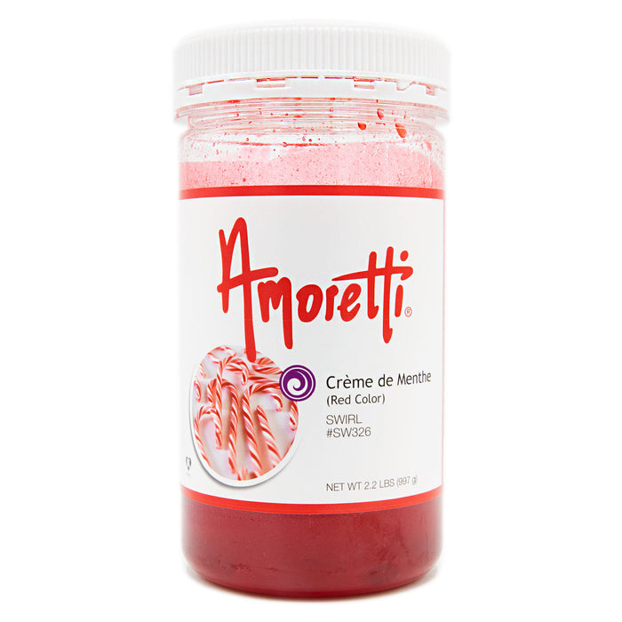 Creme de Menthe Marbleizing Swirl - Red
