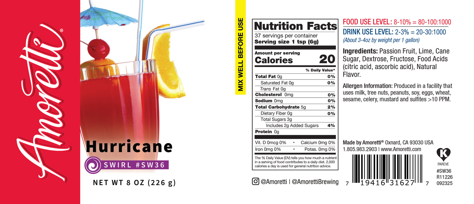 Hurricane Marbleizing Swirl