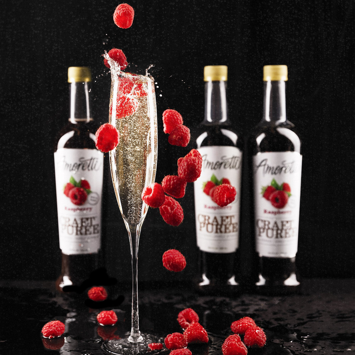 Amore Frutti Raspberry Raspberry Craft Puree® — Amoretti