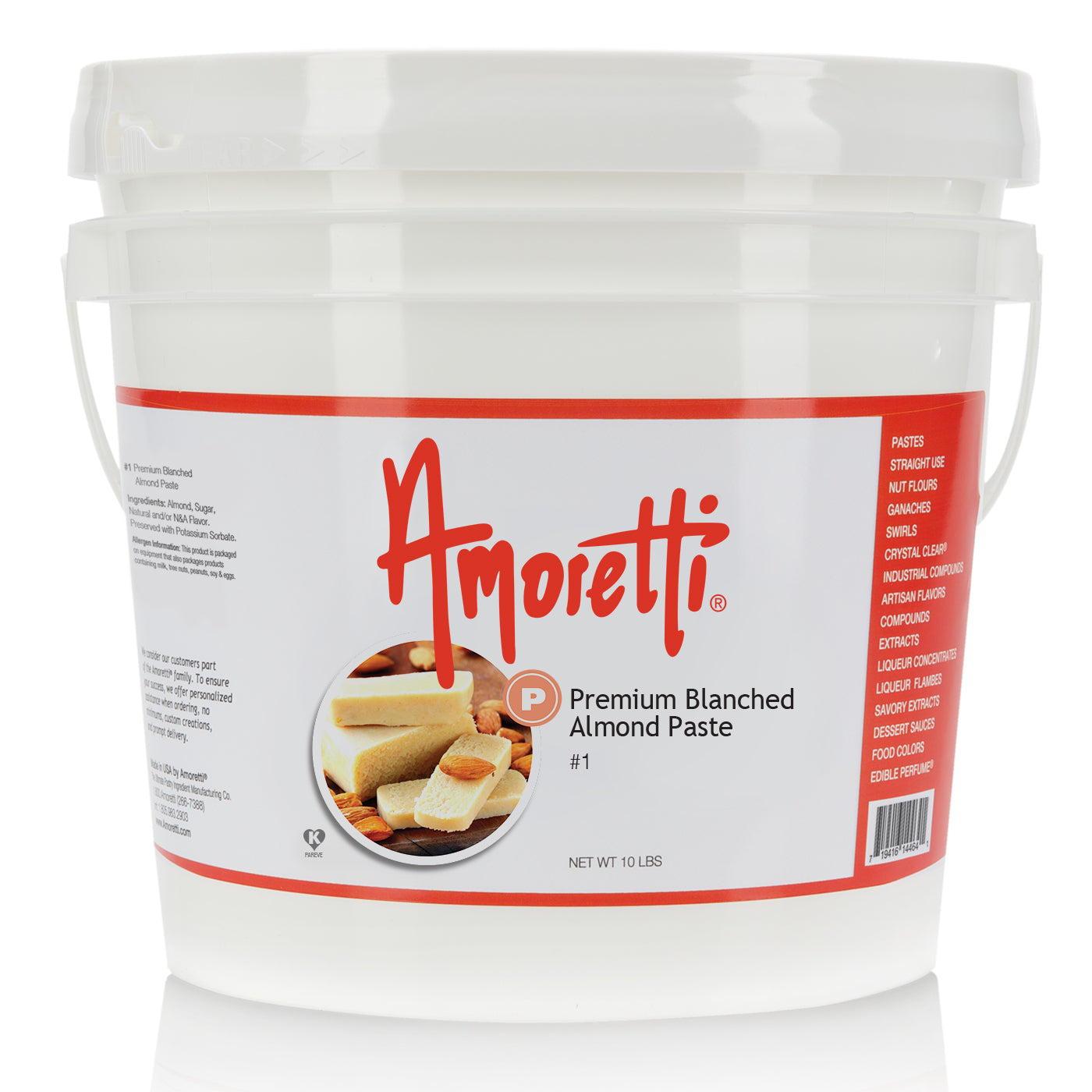        Amoretti’s Premium Blanched Almond Paste