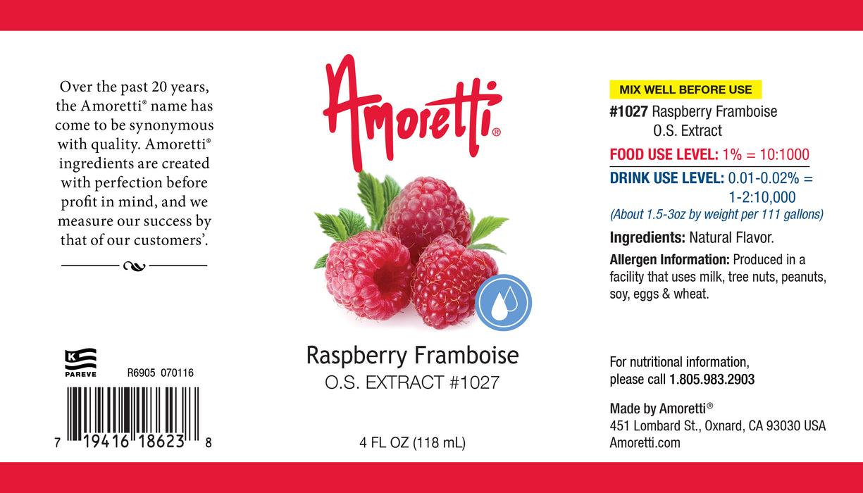 Raspberry Framboise Extract Oil Soluble