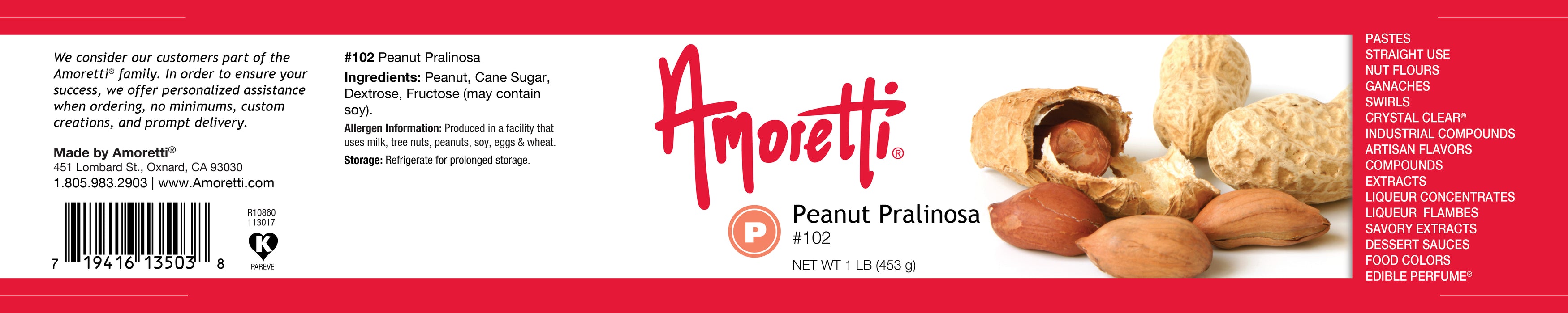 Peanut Pralinosa