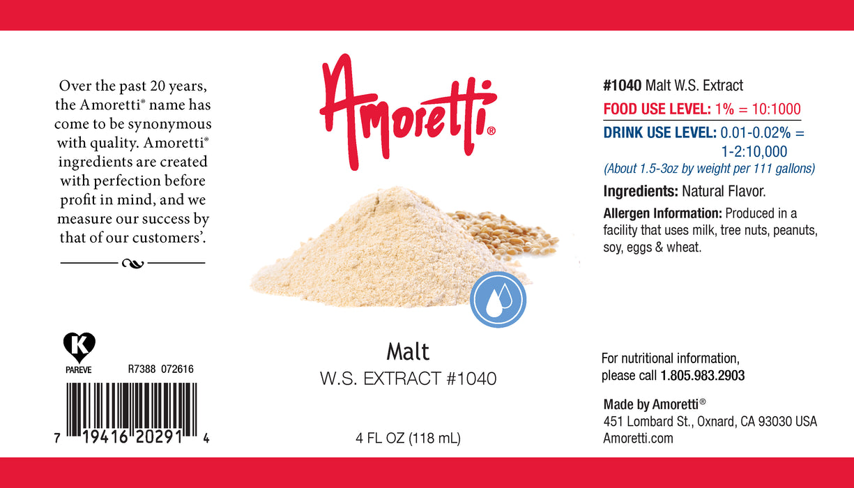Malt Extract Water Soluble