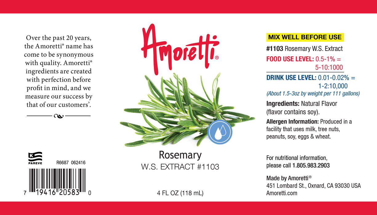 Rosemary Extract Water Soluble