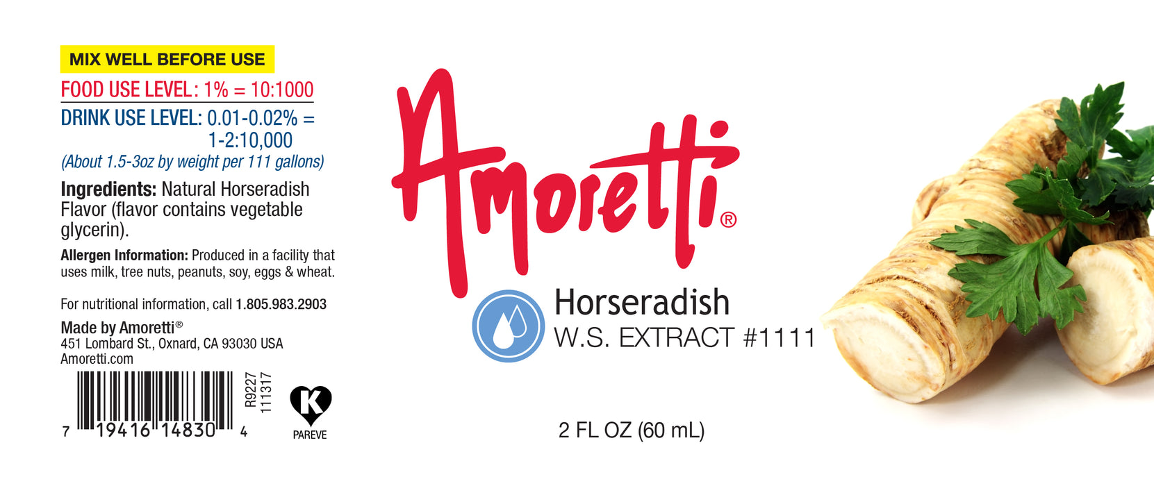Horseradish Extract Water Soluble